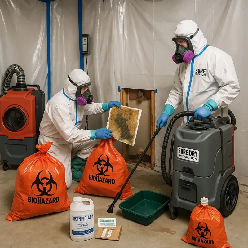 Contaminated Water Handling Protocols process in Kenilworth, IL