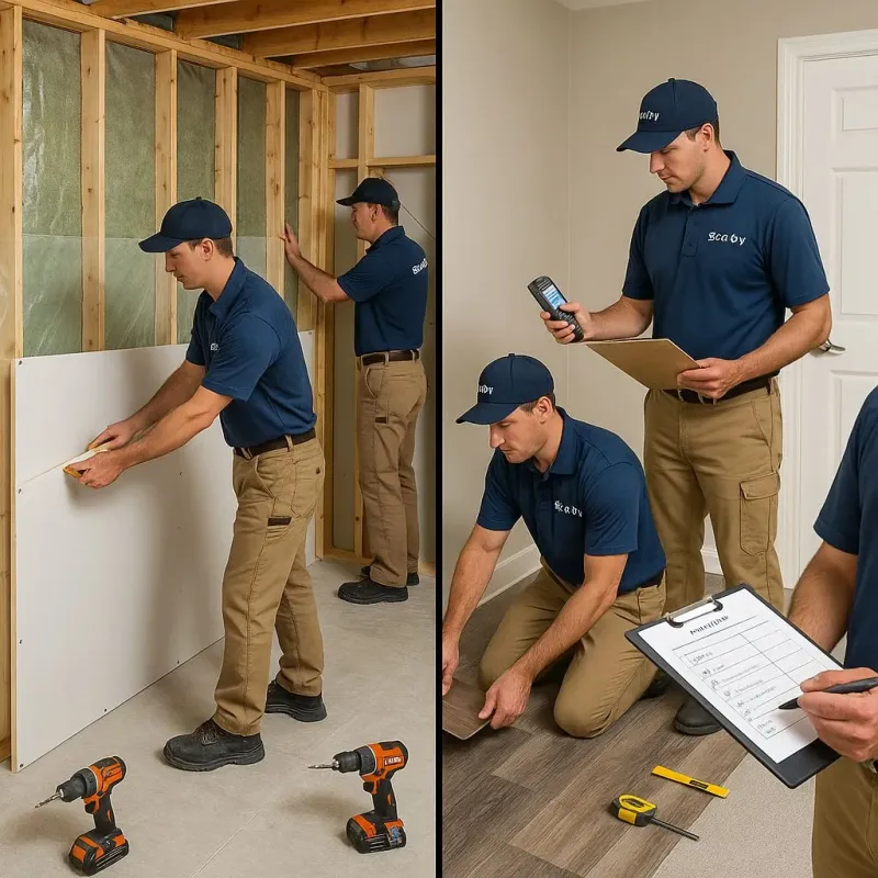 Repairs and Reconstruction process in Kenilworth, IL