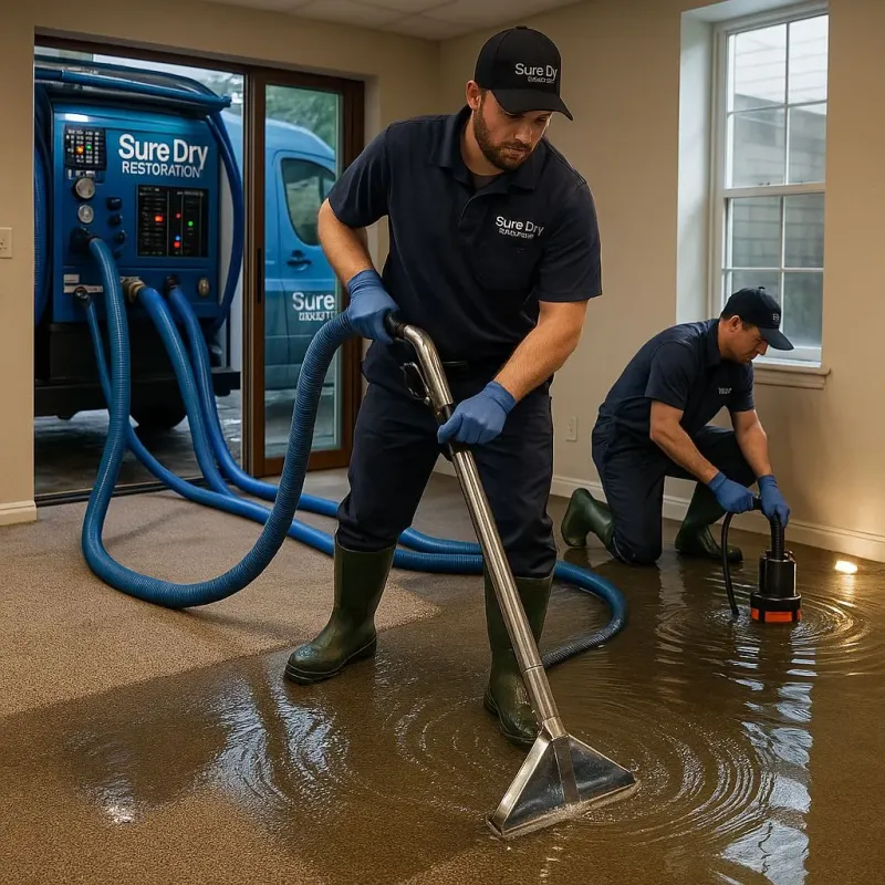 Water Extraction and Removal process in Kenilworth, IL